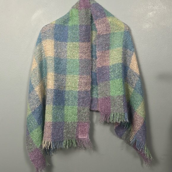 Handwoven 100% mohair made in Scotland by Andrew Stewart vintage scarf - Picture 4 of 13